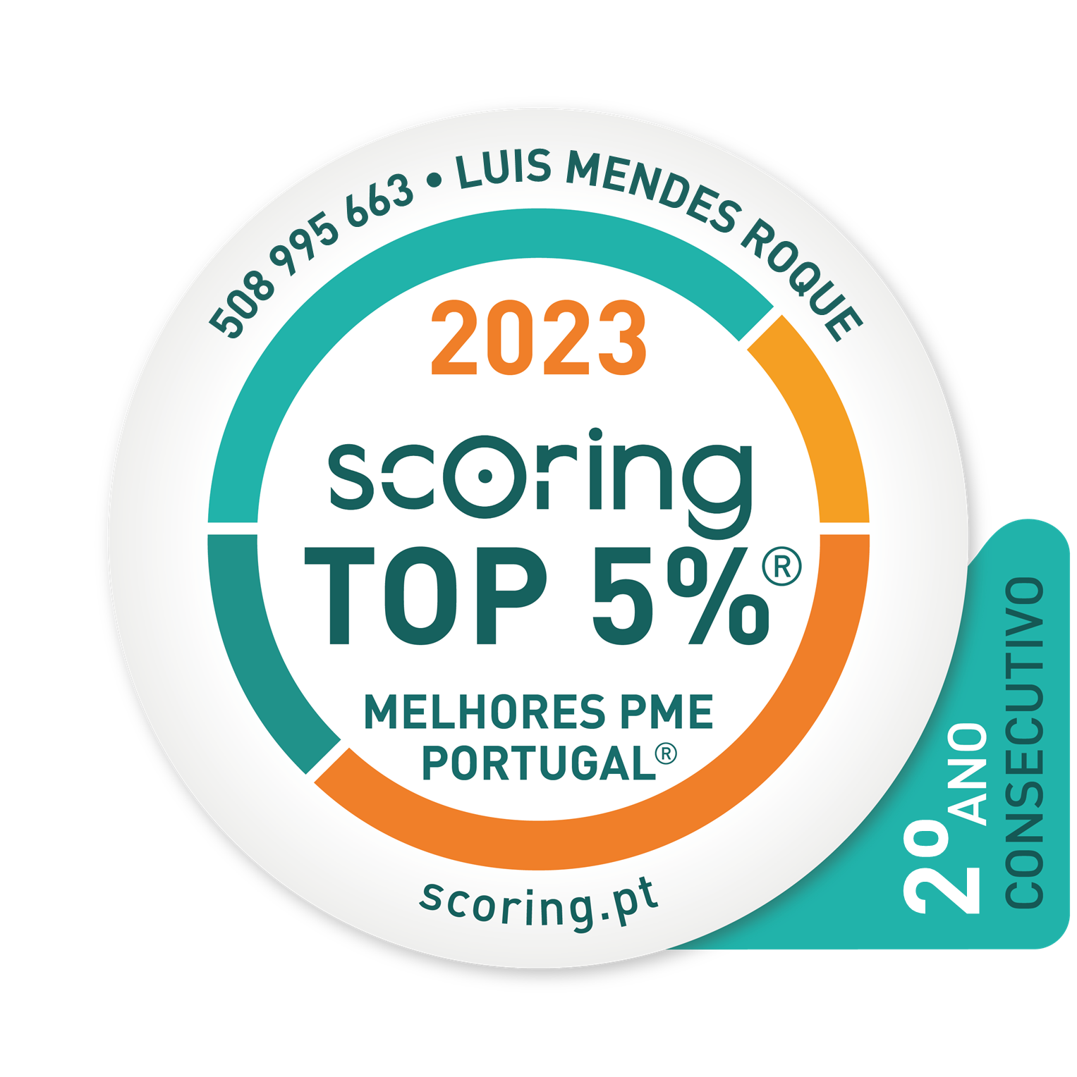 LUIS MENDES ROQUE - 508995663 - Selo TOP5 2023